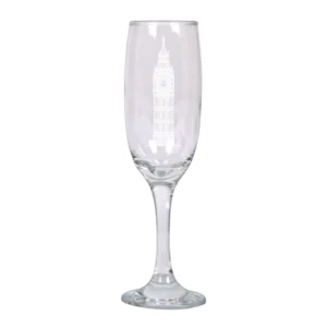 Big Ben Sektglas mit Gravur – London-Feeling im eleganten Design