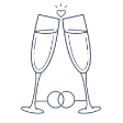 Hochzeit Taube